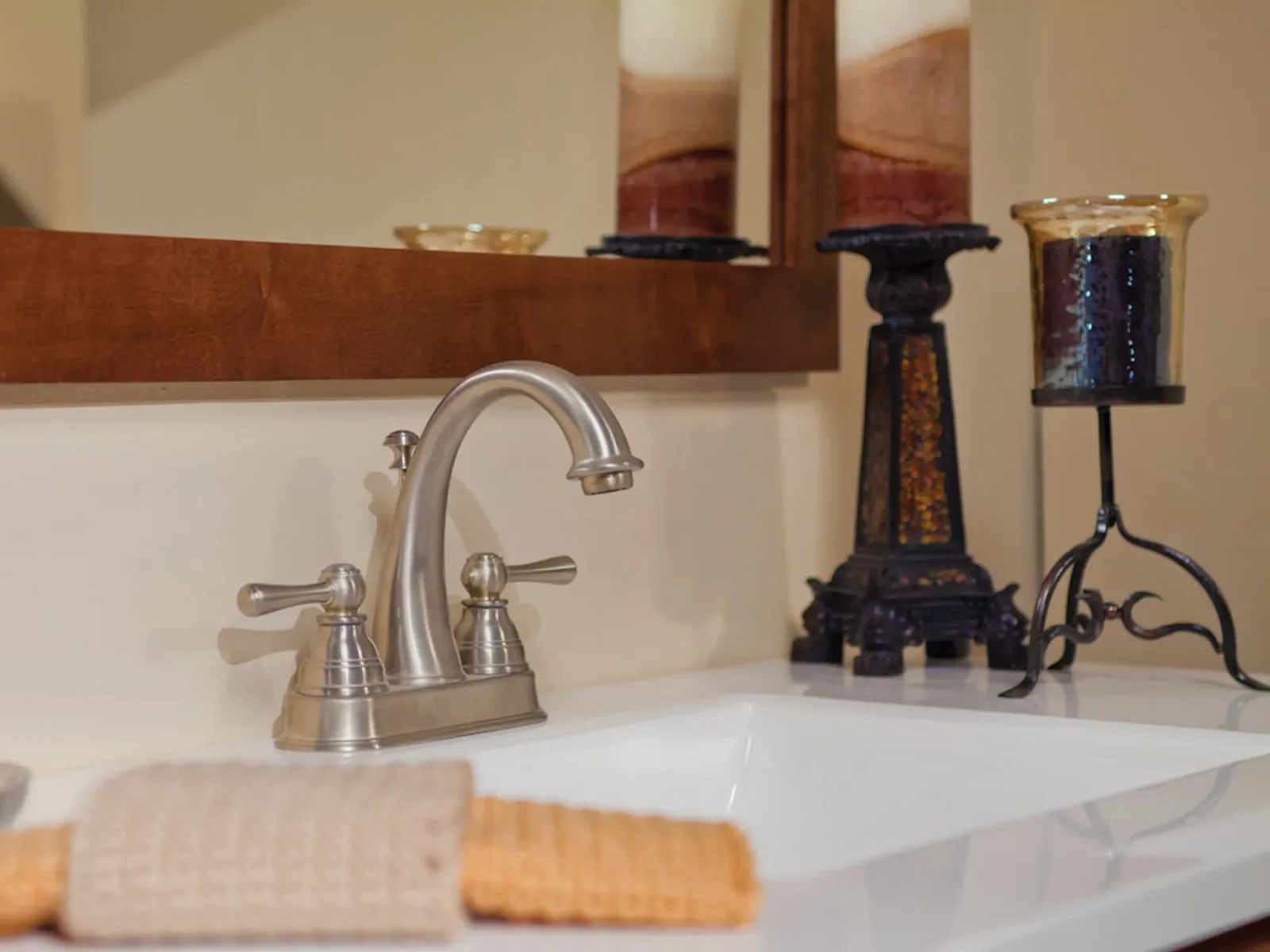 A completed Clear Day Bath Solutions installation
